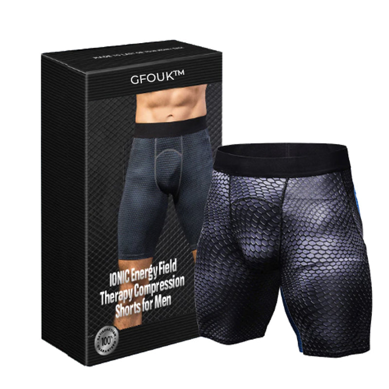 GFOUK™ IONIC Energy Field Therapy Compression Shorts for Men – Drovasi